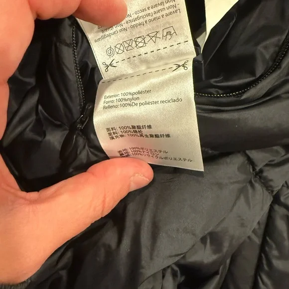 Save the Duck REVERSIBLE FAUX FUR JACKET MOD. BRIDGET IN BLACK - Picture 7 of 13